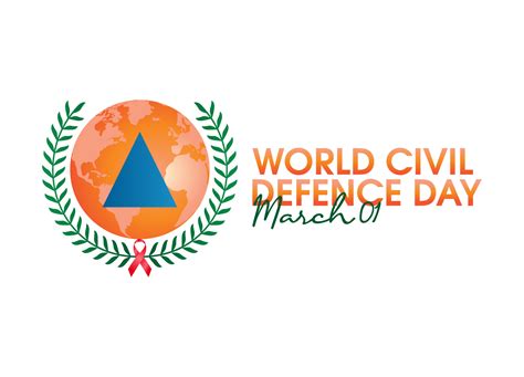 Vector Graphic Of World Civil Defence Day Good For World Civil Defence
