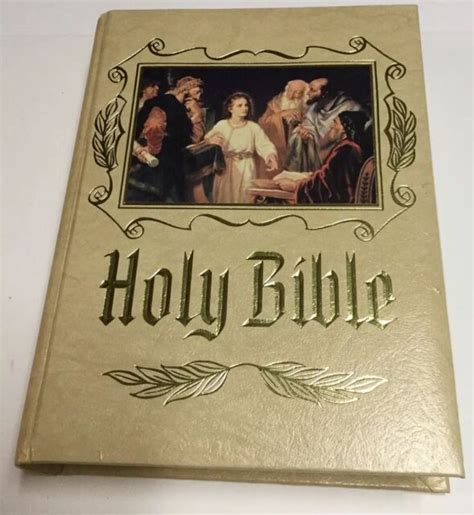 Holy Bible Catholic Heirloom Edition New American Bible Nab 1992 93 Euc