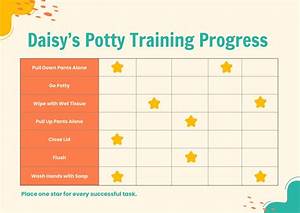Free Potty Training Chart Templates