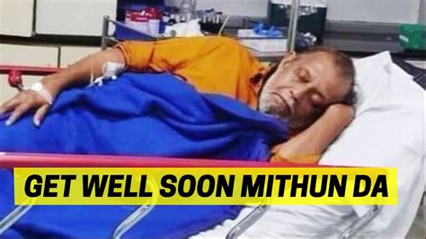 Mithun Chakraborty Photo From Hospital Goes One News Page Video