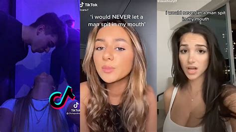 “i Would Never Let A Man Spit In My Mouth That’s F Nasty ” Tiktok Sound Compilation Youtube