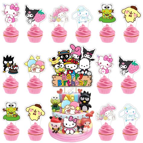 Hello Kitty Cupcake Topper