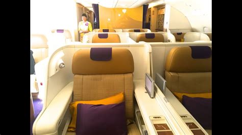 Thai Airways A Royal First Class No A380 De Bangkok A Hong Kong