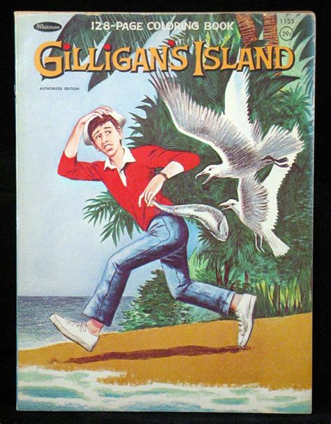 Gilligans Island Original Coloring Book 1965 3774616547