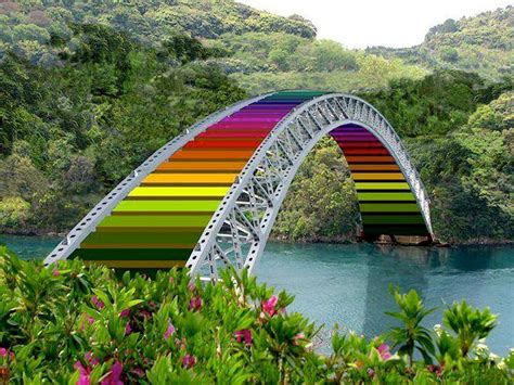 Rainbow Bridge Rainbow Bridge Color Of Life World Of Color