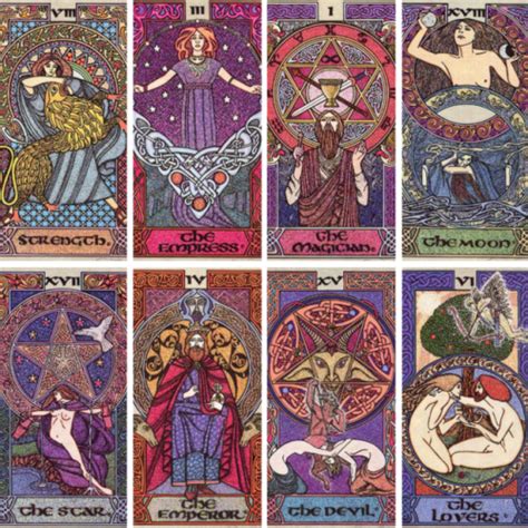 Trump xi is another one of those cards that aleister crowley felt compelled to remake in his own image. lust tarot card | Tumblr