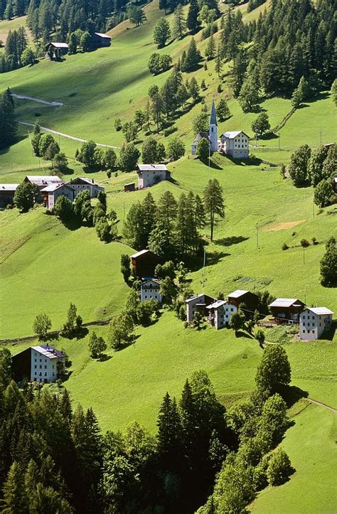 Mountain Village In Dolomites Italy Photograph By Bilderbuch