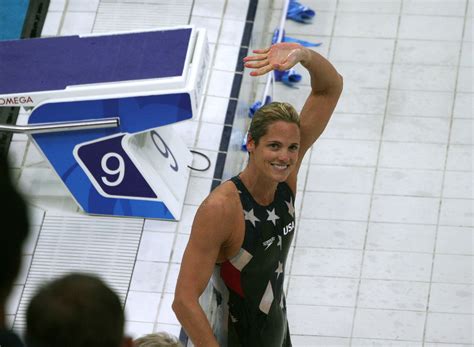 Dara Torres After Winning The Silver American Swimmer Dar Flickr