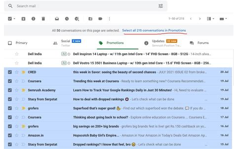 Gmail How To Delete All Social Promotional Emails In Gmail And Free