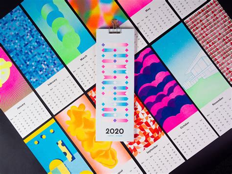20 Creative Calendar Design Ideas For 2020 Webgyaani