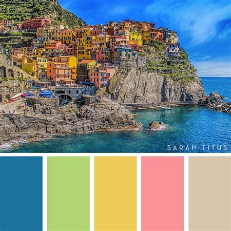 25 Best Travel Destinations Color Palettes Modern Color Palette Best