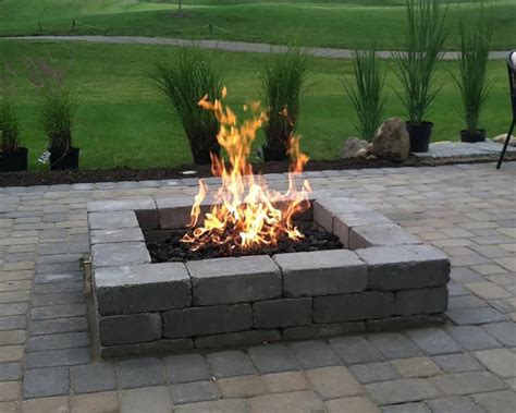 With this masonry fire pit plan, you can skip the concrete and mortar. Fire Pits - Specialty Gas House - Installation and Service