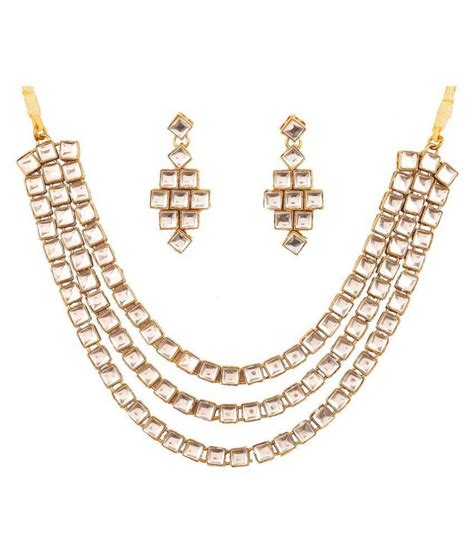 Catalyst Brass Golden Collar Designer Gold Plated Necklaces Set Buy Catalyst Brass Golden