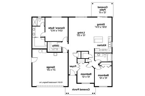Craftsman House Plans Bandon 30 758 Associated Designs