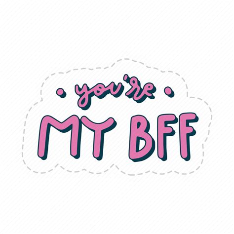 You Are My Bff Friendship Besties Bff Friends Lettering
