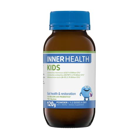 Buy Inner Health Kids Probiotic 120g Powder Fridge Line Online At