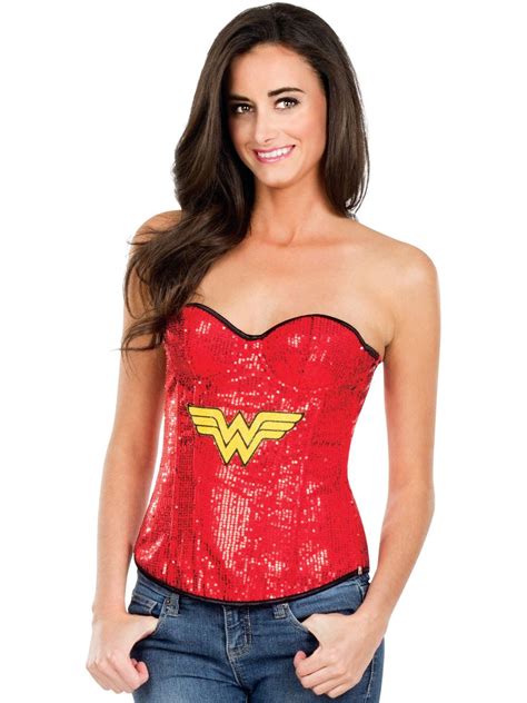 Free 2 Day Shipping Buy Wonder Woman Sequin Corset At