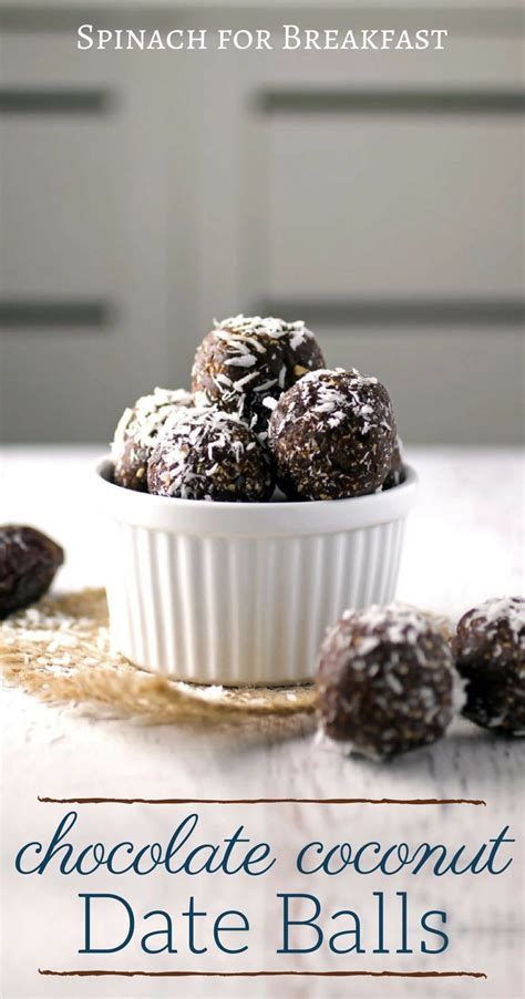 Chocolate Coconut Date Balls Recipe Food Processor Recipes Paleo