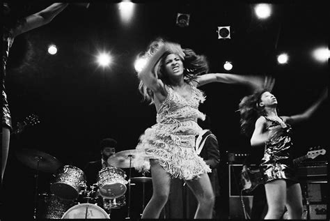 Tina Turner On Stage Dancing La Forum 1969