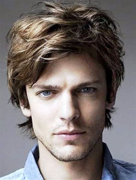 Men Medium Length Hairstyles 2015 Pinterest Mens Haircuts 2014 Mens