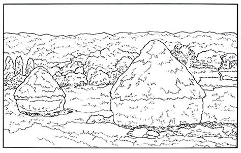 Castle color by big numbers worksheet. Haystack Coloring Page - Learning How to Read