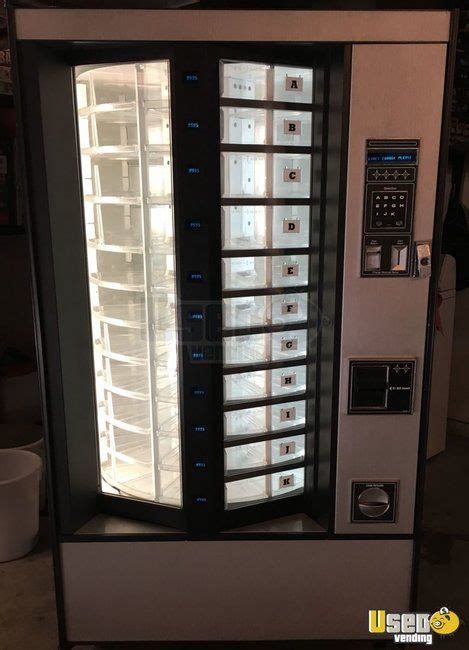 Rowe 548 Electronic Food Vending Machine For Sale In California