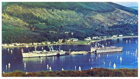 Us Submarine Base Site One Holy Loch Scotland