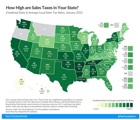Washington Has Nations 4th Highest State Local Sales Tax Rate