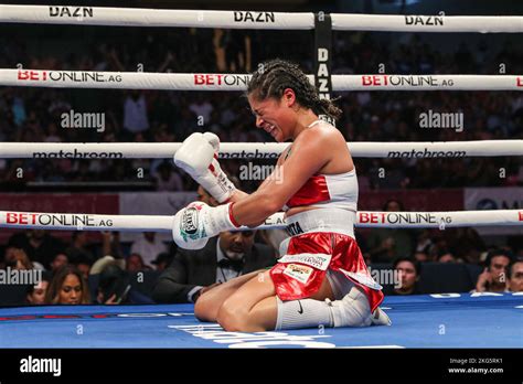 HERMOSILLO, MEXICO - SEPTEMBER 03: Érika 'Dinamita' Cruz (celebrate