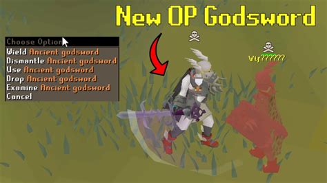The New Ancient Godsword Is Too Overpowered Osrs Best Highlights
