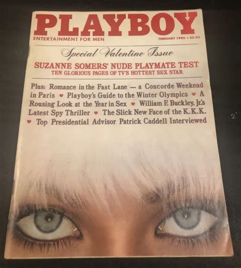 Vintage Playboy Magazine February Suzanne Somers Playmate Test My Xxx