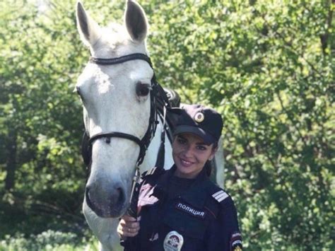 Russian Mounted Police Girls Barnorama