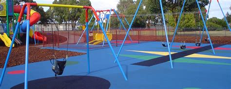 Outdoor Rubber Flooring For Playgrounds