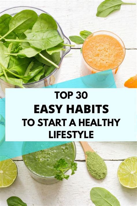 30 Easy Changes For A Healthier Lifestyle Start Now Healthy