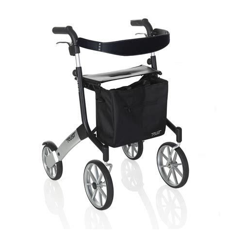 Stander Lets Go Out Rollator Lightweight Four Wheel Euro Style Walker