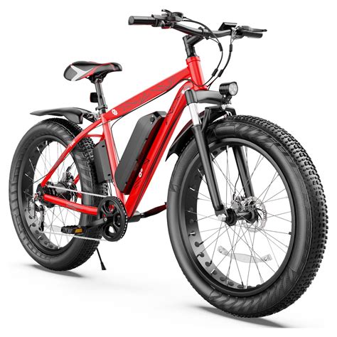 Gocio 500w 26 Electric Mountain Bicycle Snow Ebike 4 Fat Tire