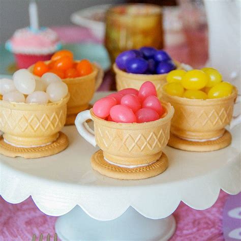 The top tier is carrot with orange cream cheese filling. Alice in Wonderland Tea Party Treats | Disney Family ...