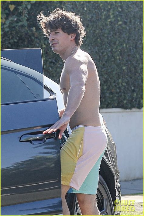 Charlie Puth Goes Shirtless In Colorful Shorts After A Mid Week Workout