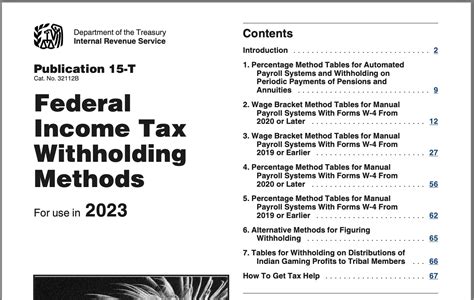 Federal Withholding Tables 2024 Federal Income Tax