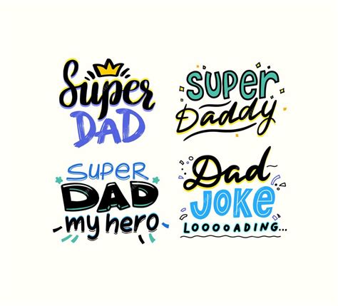 Premium Vector Super Dad Daddy My Hero Dad Joke Loading Fathers