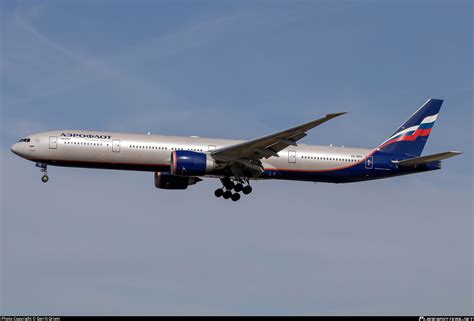 Vq Bfk Aeroflot Russian Airlines Boeing 777 300er Photo By Gerrit