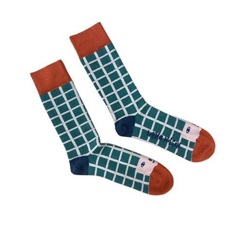 Happy Toes Socks By Donna Wilson Cotton Wool Blend Made In Portugal