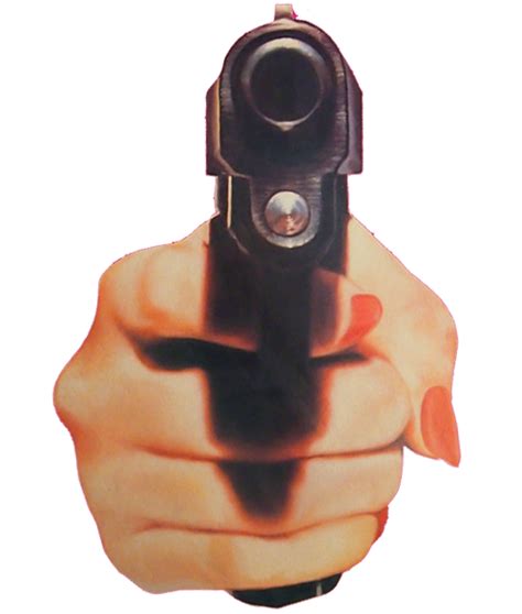 Hand With Gun Png Png Mart