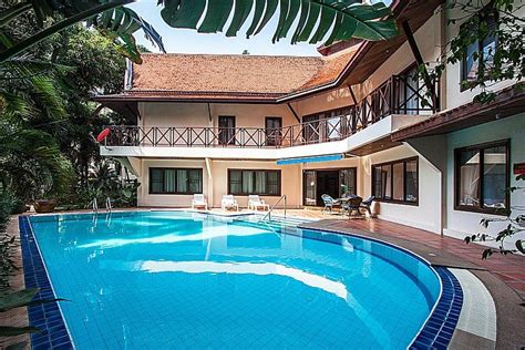 Luxury Traditional Thai Pool Villa 5 Bedroom Has Washer And Secure