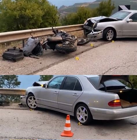 Tjetër aksident Mercedesi përplas turistin polak me motor në Qafë