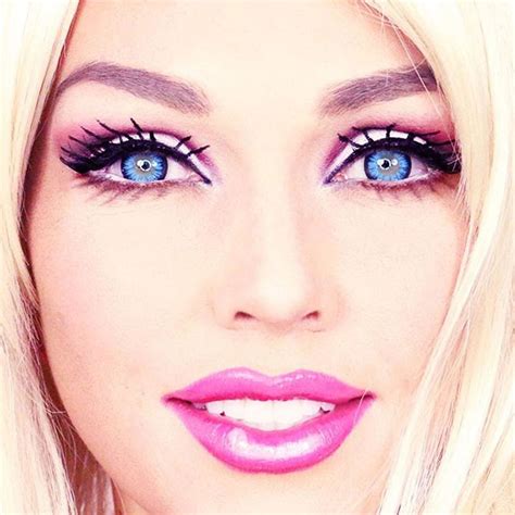 See This Makeup Artist Transform Herself Into A Living Barbie In 90 Seconds Brit Co