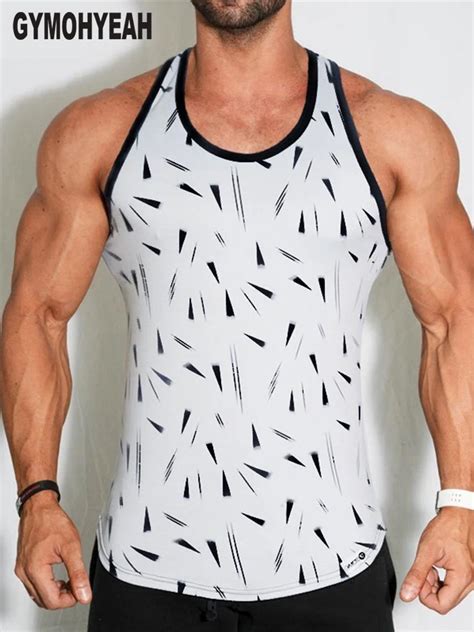 New Mens Bodybuilding Tank Tops Sleeveless Shirt Male Gyms Fitness Vest Undershirt Sportswear