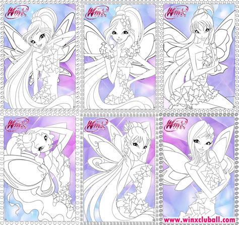 Download coloring pages winx club coloring pages games winx club. Winx Club Tynix Coloring Pages! - Winx Club All