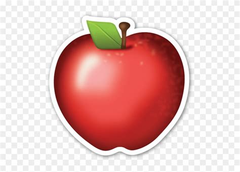 Apple Clipart Free Red Apple Emoji Png Free Transparent Png Clipart