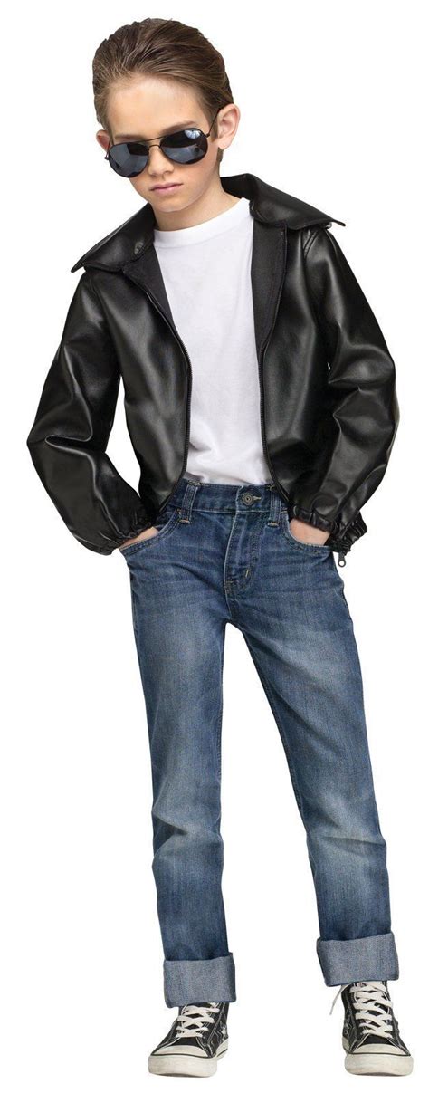 Rock N Roll 50s Boys Jacket Greaser Costume Kids Costumes Boys